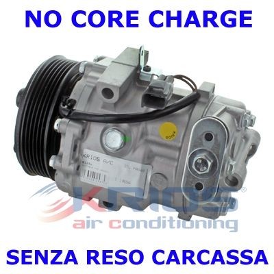 MEAT & DORIA Air conditioning compressor K11355R Alfa Romeo MITO 2013