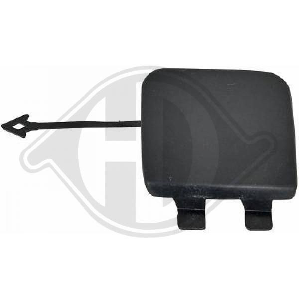 DIEDERICHS 1020068 Cover, towhook AUDI A4 2008 in original quality