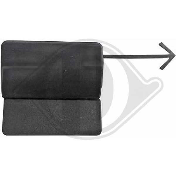 DIEDERICHS 2291064 VW Cover, tow hook