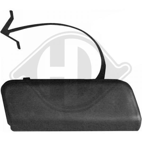 Great value for money - DIEDERICHS Flap, tow hook 2295154