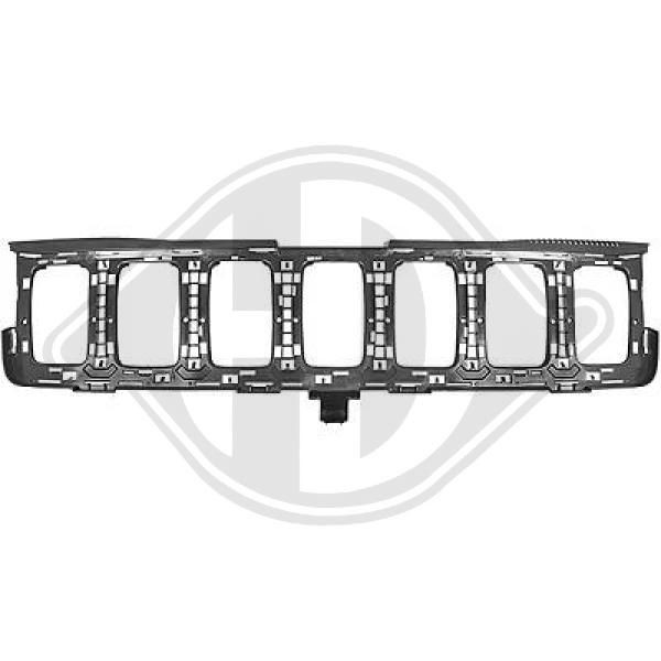 DIEDERICHS 2613239 JEEP GRAND CHEROKEE 2013 Front grill