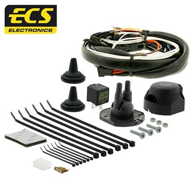 ECS TO-301-BH Towbar electric kit 7-pin connector, Activation not required