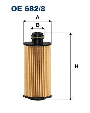 Great value for money - FILTRON Oil filter OE 682/8