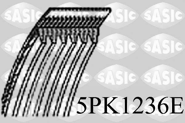 SASIC 5PK1236E Serpentine belt 25212-03500
