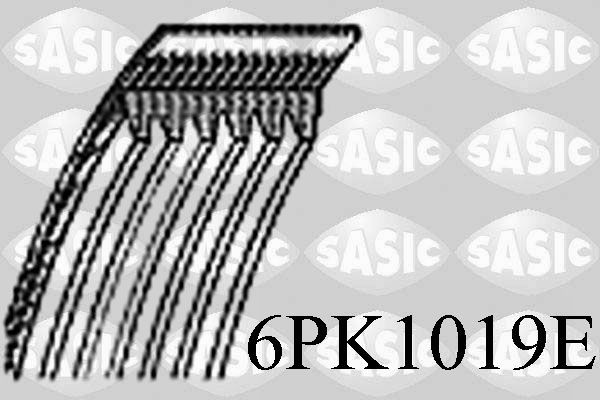 SASIC 6PK1019E Serpentine belt 1 141 317
