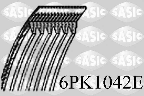 SASIC 6PK1042E Serpentine belt 1 148 908