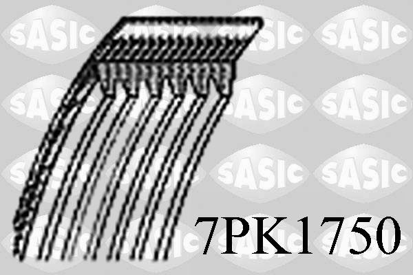 SASIC 7PK1750 V-Ribbed Belt Set 38920-RBB-E03