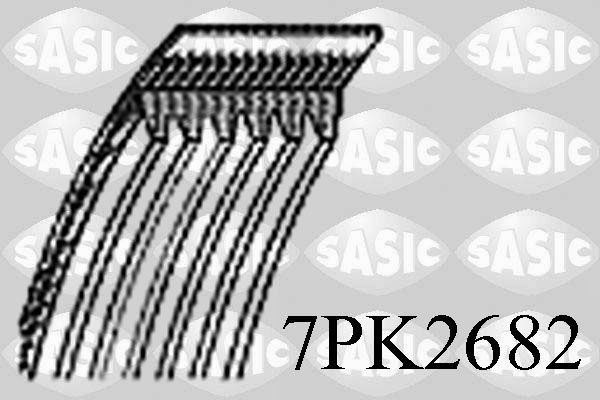 SASIC 7PK2682 Serpentine belt 1 440 086