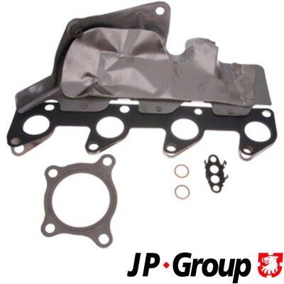 JP GROUP 1117755610 Exhaust mounting kit Audi A3 8P Sportback 1.2 TSI 105 hp Petrol 2010 price