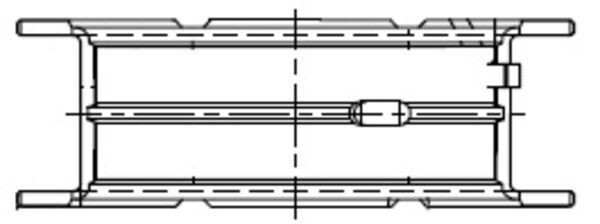 MAHLE ORIGINAL Crankshaft bearing 001 FL 21834 050 Mercedes-Benz S-Class 2022