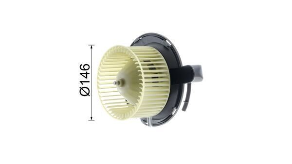 OEM-quality MAHLE ORIGINAL AB 26 000P Heater fan motor