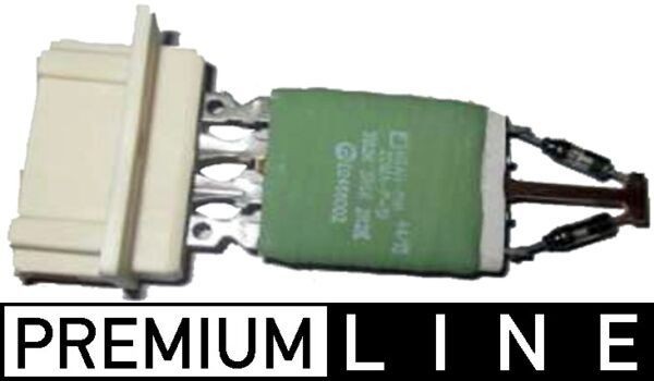 MAHLE ORIGINAL Blower resistor ABR 101 000P