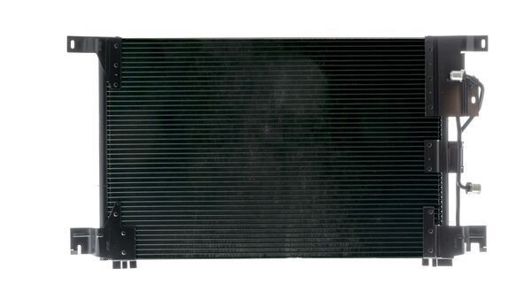 AC283000S Radiator AC AC 283 000P MAHLE ORIGINAL without gasket/seal, without dryer, 690mm
