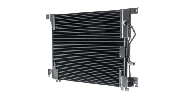 MAHLE ORIGINAL 70816187 Air condenser without gasket/seal, without dryer, 690mm