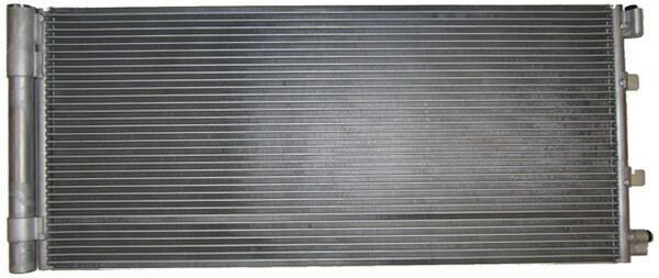MAHLE ORIGINAL AC 776 000S Air conditioning condenser with dryer, 16mm, 10,15mm, 755mm