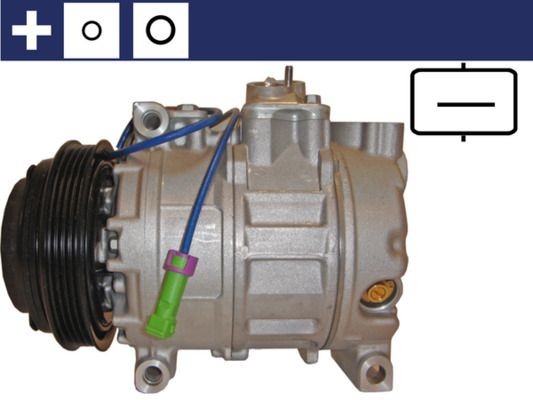 Volkswagen PASSAT AC pump 15286831 MAHLE ORIGINAL ACP 1007 000S online buy