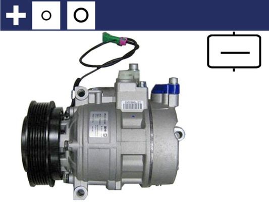 Air conditioning compressor ACP 1058 000S from MAHLE ORIGINAL