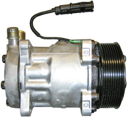 ACP111000S Compressor, air conditioning 8FK 351 135-641 MAHLE ORIGINAL SD7H15, 24V, PAG 46, R 134a, with seal ring