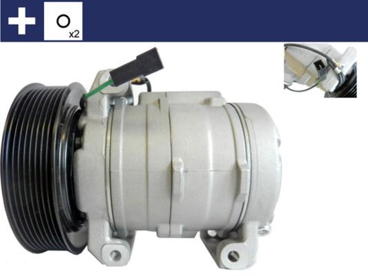 ACP 1167 000S MAHLE ORIGINAL Klimakompressor MERCEDES-BENZ ACTROS MP4 / MP5