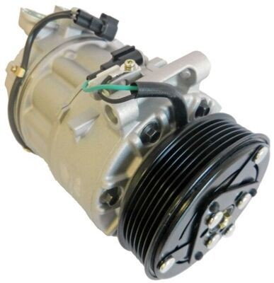 MAHLE ORIGINAL 72440599 Air conditioner compressor SD7H15, 24V, PAG 46, R 134a, with seal ring