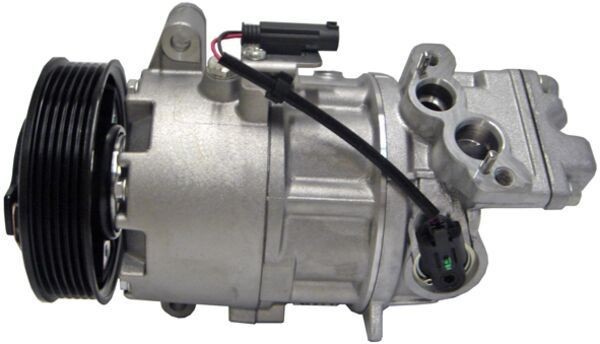ACP350000S Compressor, air conditioning 8FK 351 114-681 MAHLE ORIGINAL CSE613C, 12V, PAG 46, R 134a, with seal ring