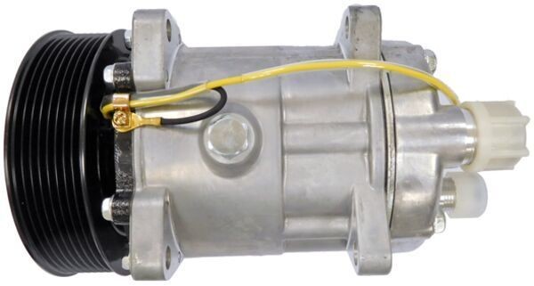 MAHLE ORIGINAL 8FK 351 119-771 Air conditioner compressor SD7H15, 24V, PAG 46, R 134a, with seal ring