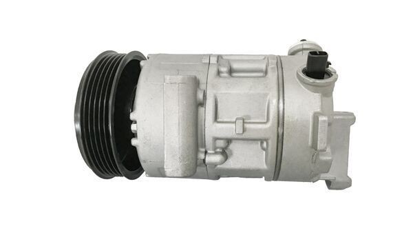 MAHLE ORIGINAL 8FK 351 114-931 Air conditioner compressor 5SL12C, 12V, PAG 46, R 134a, with seal ring, without oil drain plug