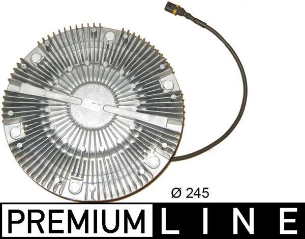MAHLE ORIGINAL Cooling fan clutch CFC 125 000P