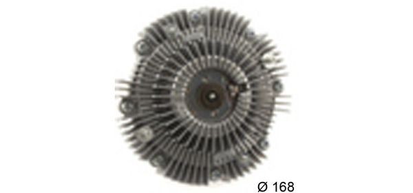 MAHLE ORIGINAL 8MV 376 791-081 Engine fan clutch