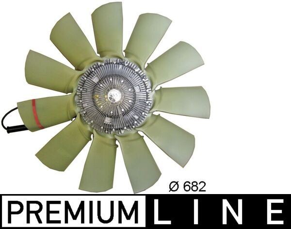 CFC4000P Fan clutch CFC 4 000P MAHLE ORIGINAL