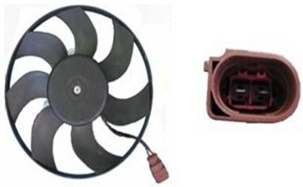 Cooling fan MAHLE ORIGINAL Ø: 295 mm, 12V, 186W, Electric - CFF 169 000S