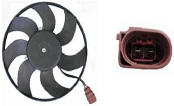 Cooling fan MAHLE ORIGINAL Ø: 295 mm, 12V, 180W, Electric - CFF 188 000S