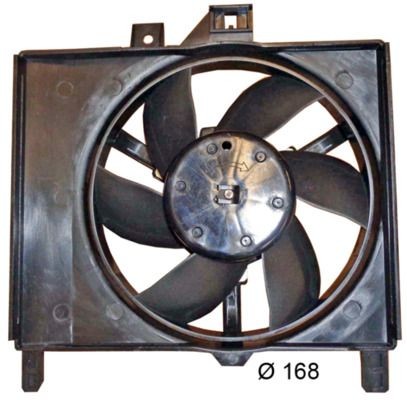 351150244 MAHLE ORIGINAL CFF387000S Fan, radiator 0003127V007