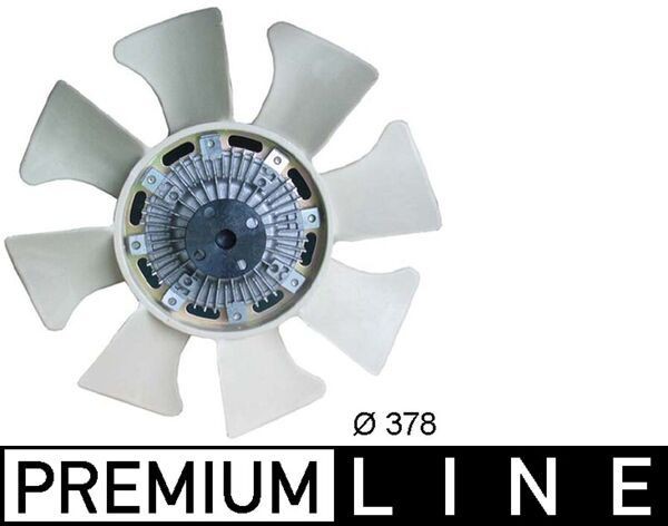 MAHLE ORIGINAL CFF 452 000P Fan, radiator Ø: 400 mm