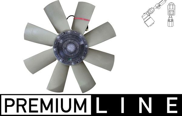376782401 MAHLE ORIGINAL Ø: 680 mm, Electronic Cooling Fan CFF 477 000P buy