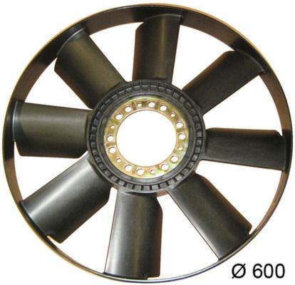 MAHLE ORIGINAL Fan Wheel, engine cooling CFW 45 000P
