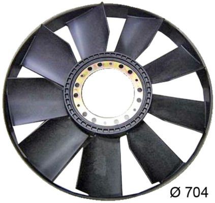 MAHLE ORIGINAL Fan Wheel, engine cooling CFW 51 000P