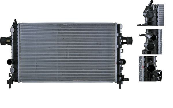 Great value for money - MAHLE ORIGINAL Engine radiator CR 1091 000S