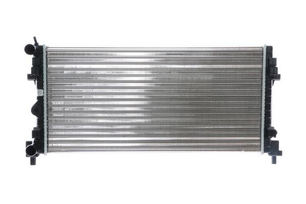 MAHLE ORIGINAL 70823429SA Engine radiator for vehicles with air conditioning, 649 x 322 x 34 mm, with screw, Manual Transmission, Mechanically jointed cooling fins