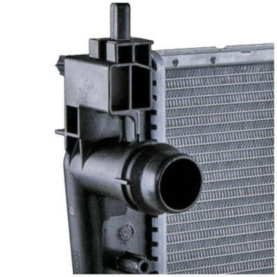 MAHLE ORIGINAL 8MK 376 754-464 Engine radiator for vehicles with/without air conditioning, 620 x 395 x 27 mm, with bolts/screws, Manual Transmission, Mechanically jointed cooling fins