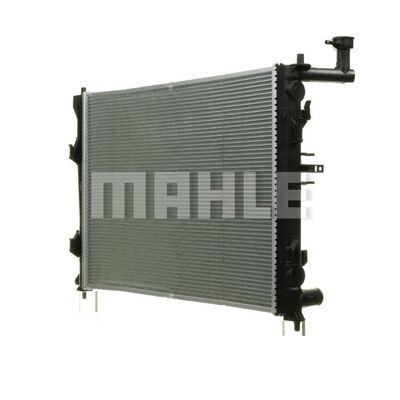 MAHLE ORIGINAL 70823461SA Engine radiator for vehicles with air conditioning, 600 x 456 x 14 mm, Manual Transmission, Brazed cooling fins