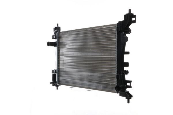 CR1182000S Radiator CR 1182 000P MAHLE ORIGINAL 540 x 378 x 23 mm, with accessories, with tensioner element, with sealing plug, Mechanically jointed cooling fins