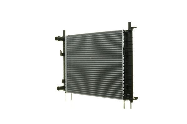 CR1354000P Radiator CR 1354 000P MAHLE ORIGINAL for vehicles with/without air conditioning, 500 x 356 x 19 mm, Manual Transmission, Brazed cooling fins