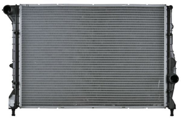 MAHLE ORIGINAL 8MK 376 766-114 Engine radiator 580 x 415 x 34 mm, with screw, Mechanically jointed cooling fins
