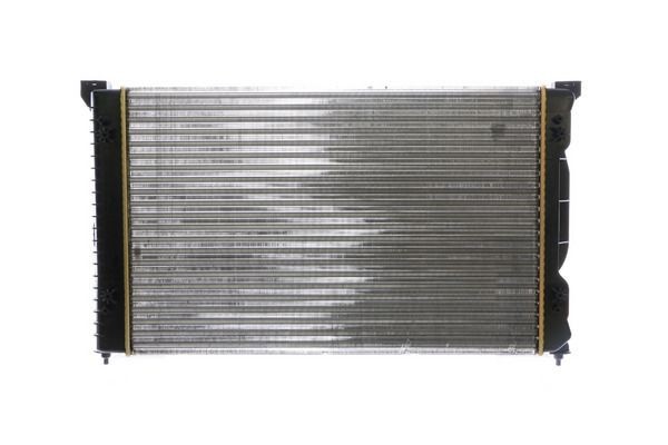 CR1417000S Radiator 8MK 376 766-264 MAHLE ORIGINAL for vehicles with/without air conditioning, 630, 632 x 408, 414 x 26, 27 mm, Manual Transmission, Mechanically jointed cooling fins