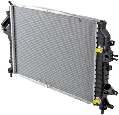 MAHLE ORIGINAL 52413717 Engine radiator 600 x 410 x 28 mm, Automatic Transmission, Brazed cooling fins