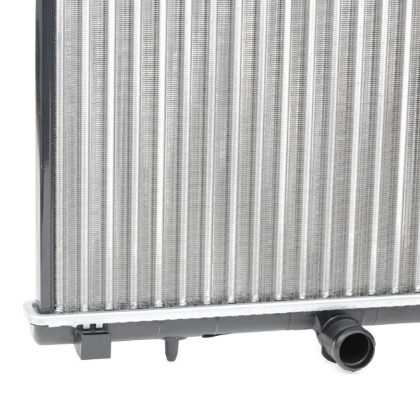 CR2014000S Radiator CR 2014 000P MAHLE ORIGINAL 538 x 380 x 26 mm, with hose, Brazed cooling fins