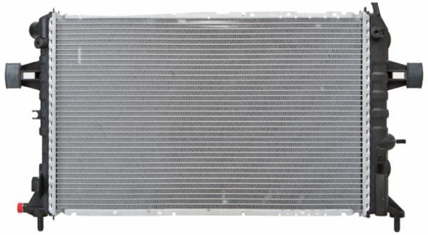 CR229000P Radiator CR 229 000S MAHLE ORIGINAL for vehicles with air conditioning, 600 x 368 x 34 mm, Automatic Transmission, Manual Transmission, Brazed cooling fins