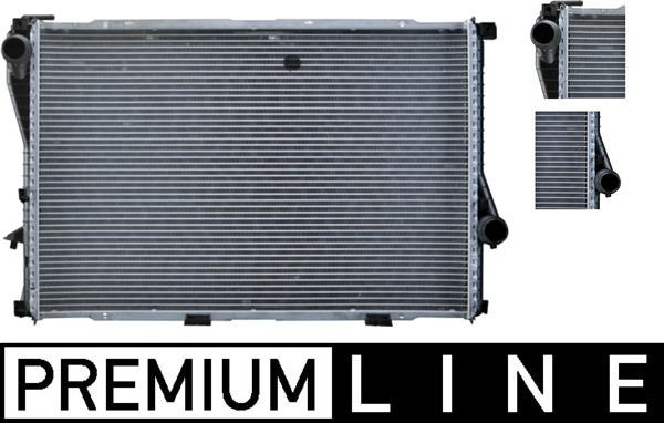 Great value for money - MAHLE ORIGINAL Engine radiator CR 296 000P