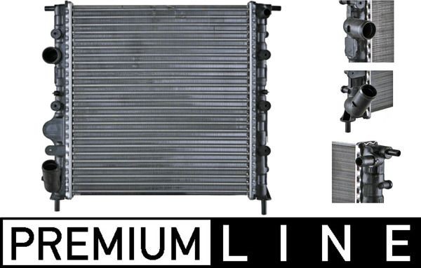 Great value for money - MAHLE ORIGINAL Engine radiator CR 308 000P